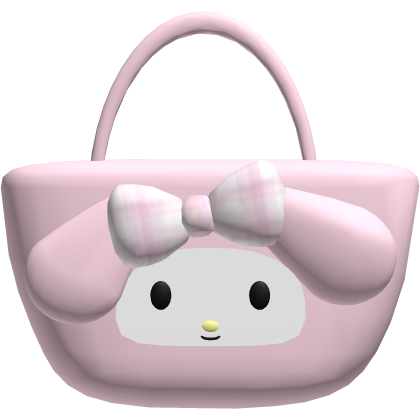 ୨♡Cute pink bunny bag with bow♡୧ thumbnail