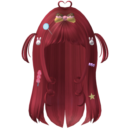 Red Sweetheart Street Cute Candy Hair - RBCs thumbnail