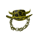 [PBR] Y2K Pistachio Leopard Hat of Outlaw