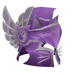 Purple Furry Legionnaire Helmet