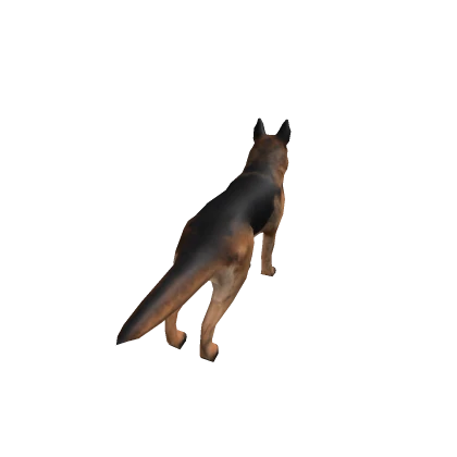 German Shepherd [85,000+ takes] Roblox mesh preview