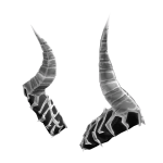 White Noctis Horns