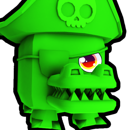 Toxic Pirate Crocodile