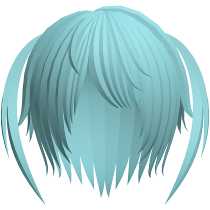 (ﾐዕᆽዕﾐ)  layered cute twintails in blue Roblox item