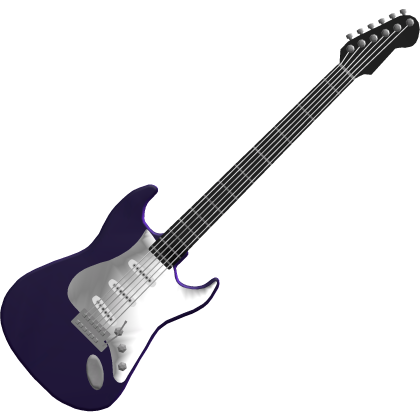 Dark Indigo Electric Guitar Roblox item