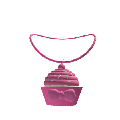 Pinkie Cupcake Necklace 3.0