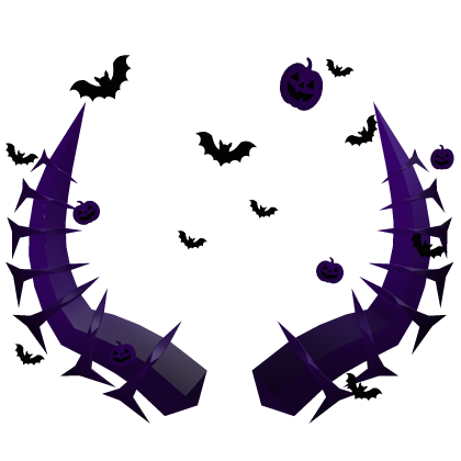 Halloween Pumpkin Horn 🎃 [Violet]