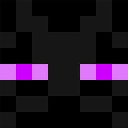 EnderMan Face Roblox decal