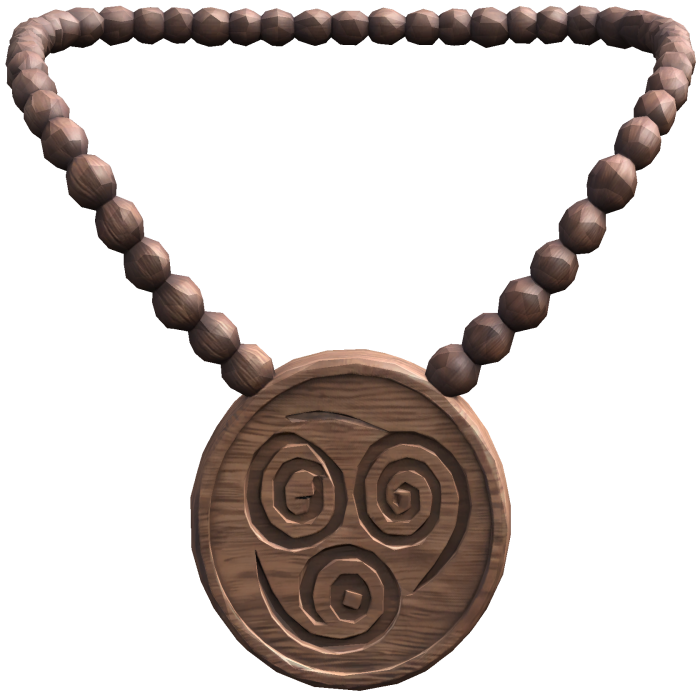 Monk Pendant Air Necklace 1.0