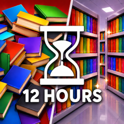 Clean The Library 📖 icon