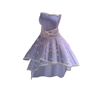 ♾️ Lavender victorian bloom dress