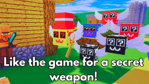 Village Vs Lucky Blocks!