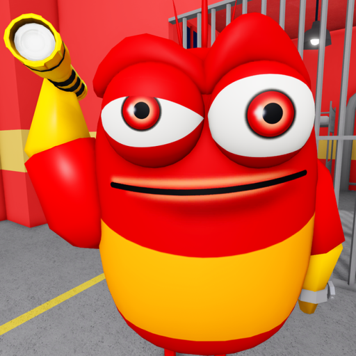 RED LARVA'S PRISON RUN official Roblox game thumbnail