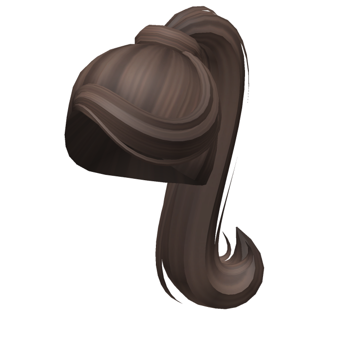 -',ৎ Preppy Swept Luscious Ponytail in Light Brown