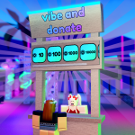 vibe and donate (donation game) 💸