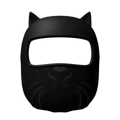 Cat Ski Mask Black Roblox item