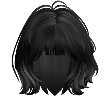 Black Short Layered Bob