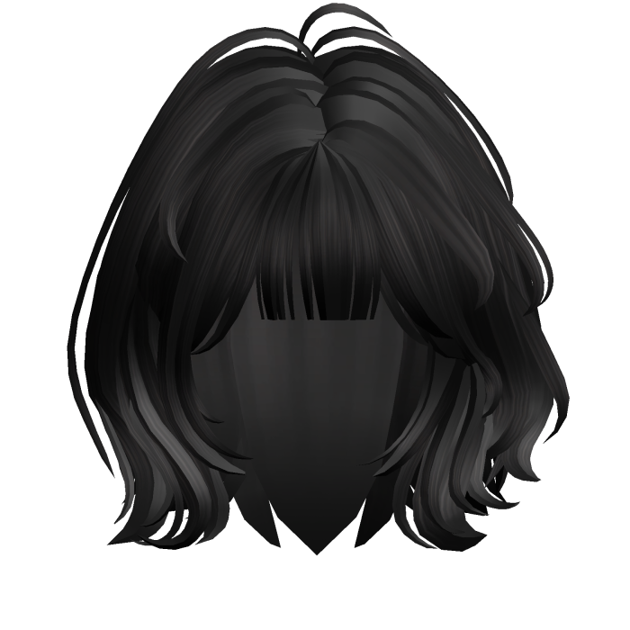 Black Short Layered Bob