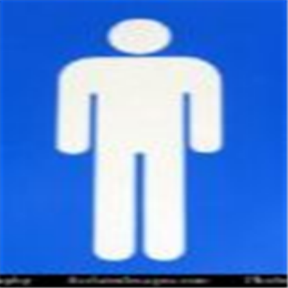 Boys Restroom Sign Roblox decal