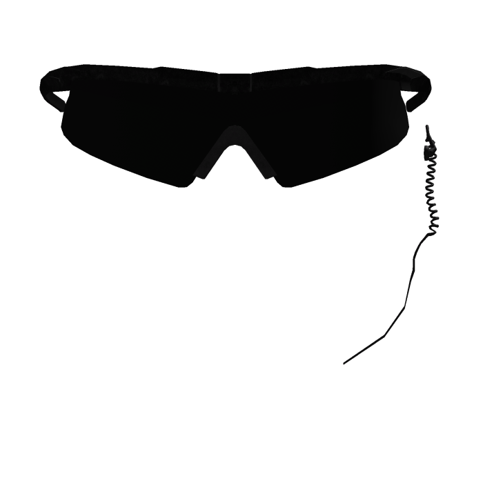 Undercover Shades w/ Ear Piece Radio