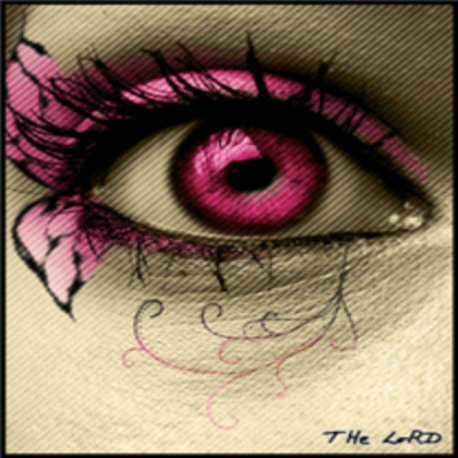 pink eyes Roblox decal