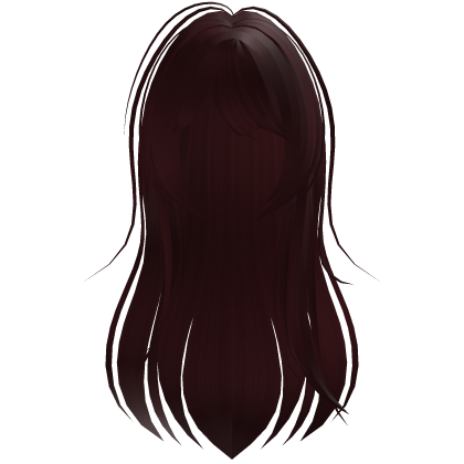 yuki long vampire anime hair in red Roblox item