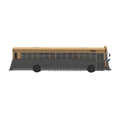 APOCALYPSE SCHOOL BUS Locker Bathroom