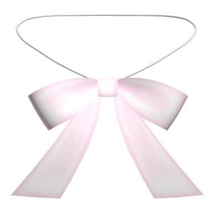 *AWEE* sweet bow necklace .. (●´ω｀●) !! Roblox item