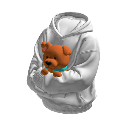 Cute Scooby Dog Holdable Huggable Sweater Hoodie
