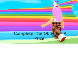 Complete the obby for a prize!