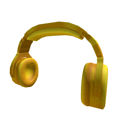 Gold Headphones