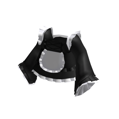 Anime Cosplay Cat Maid Dress In Black thumbnail