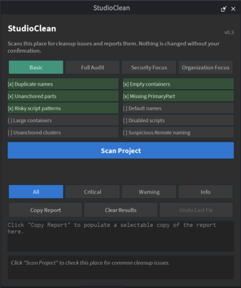 StudioClean preview 4