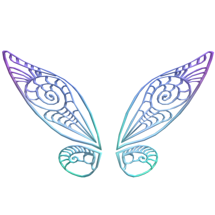 Wings Pastel Rainbow