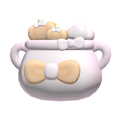 Pink Witch Halloween Cauldron 