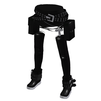 Punky Ripped Skirt Blackout thumbnail