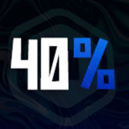 40%