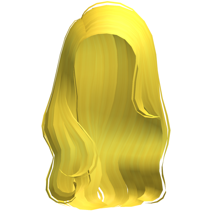 Dolly Side Part Wavy Hair (Yellow)