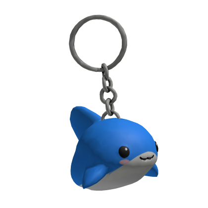 Blue Shark Keychain