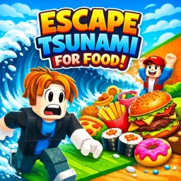 Escape tsunami for food  icon