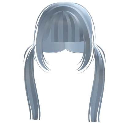 Pastel Blue Pigtails Roblox item