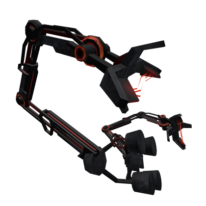 Dual Mechanical Cyber Claws (Red) thumbnail