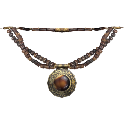 Amulet Ancient Gaian Bead Necklace Roblox item