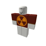 Red & Orange Nuclear fallout T-Shirt Original