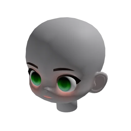 Chibi Doll Girl - Dynamic Head