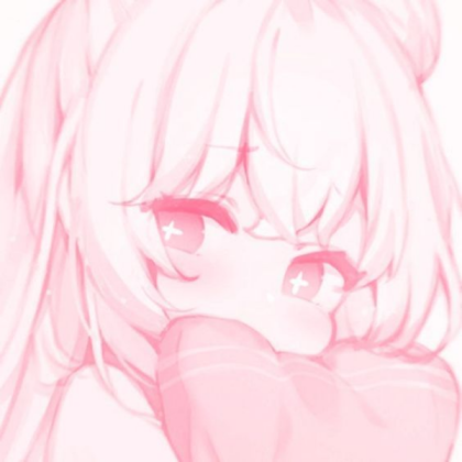 pink anime girl icon Roblox decal