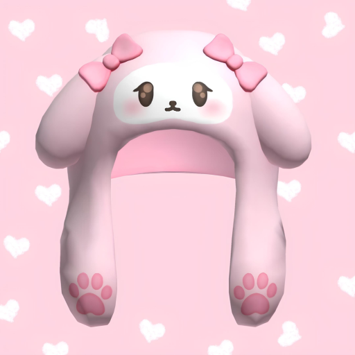 Cute Glass Bridge For Girls [UGC HAT] official Roblox game thumbnail