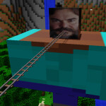 Cart ride into Jack Black
