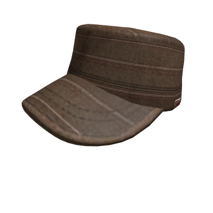 Brown Striped Cap