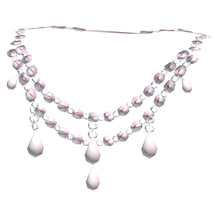 Pink Gothic Victorian Jewelry Necklace